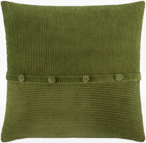 Corduroy Quarters Accent Pillow