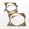Lima II (Large) 10L x 10W Gold Geometric Decorative Object thumbnail 4
