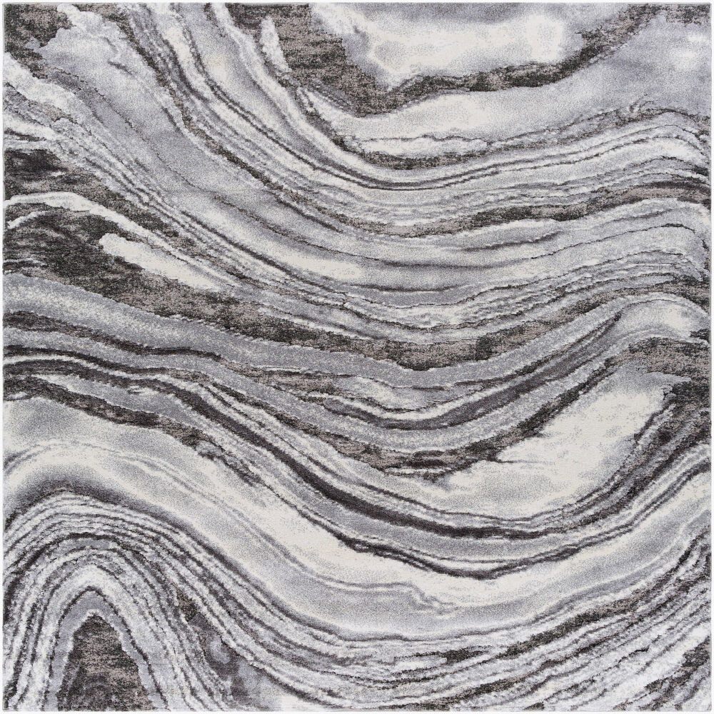 Tuscany Machine Woven Rug, by Surya, 7'10.49" length x 7'10.49" width