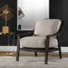 Lyle Beige Accent Chair, Furniture by Uttermost, 27.75" width x 32" height x 32" depth thumbnail 4