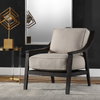 Lyle Beige Accent Chair, by Uttermost, 27.75" width x 32" height x 32" depth thumbnail 4
