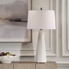 Loire Ivory Glaze Table Lamp thumbnail 1