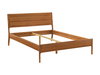 Ventura Cal King Platform Bed, Amber, by Greenington, 91.25" length x 76.5" width x 39.5" height thumbnail 2