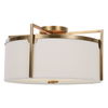 Colfax Brass 3 Light Semi Flush thumbnail 3