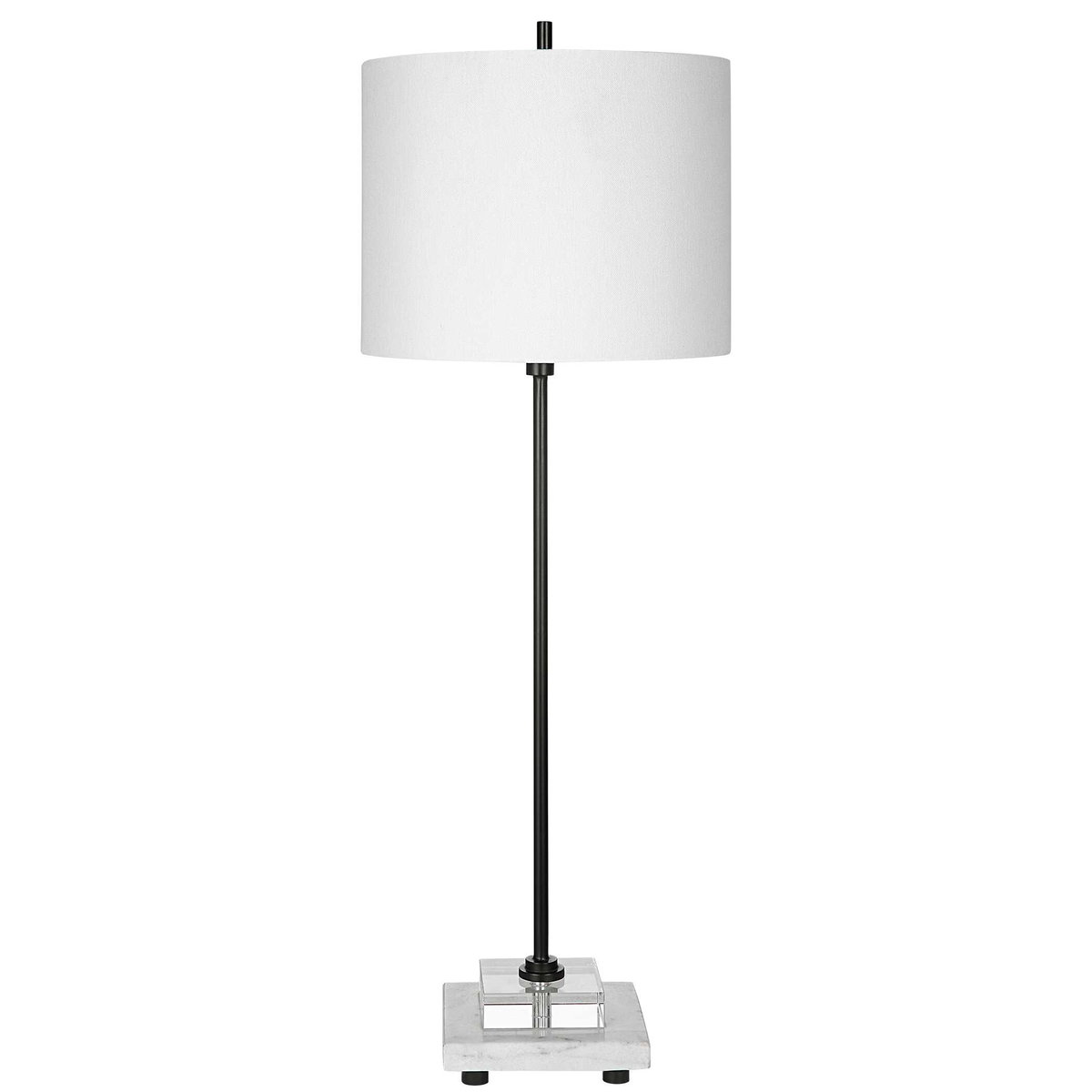 Ciara Sleek Buffet Lamp, by Uttermost, 11" width x 33" height x 11" depth View 5