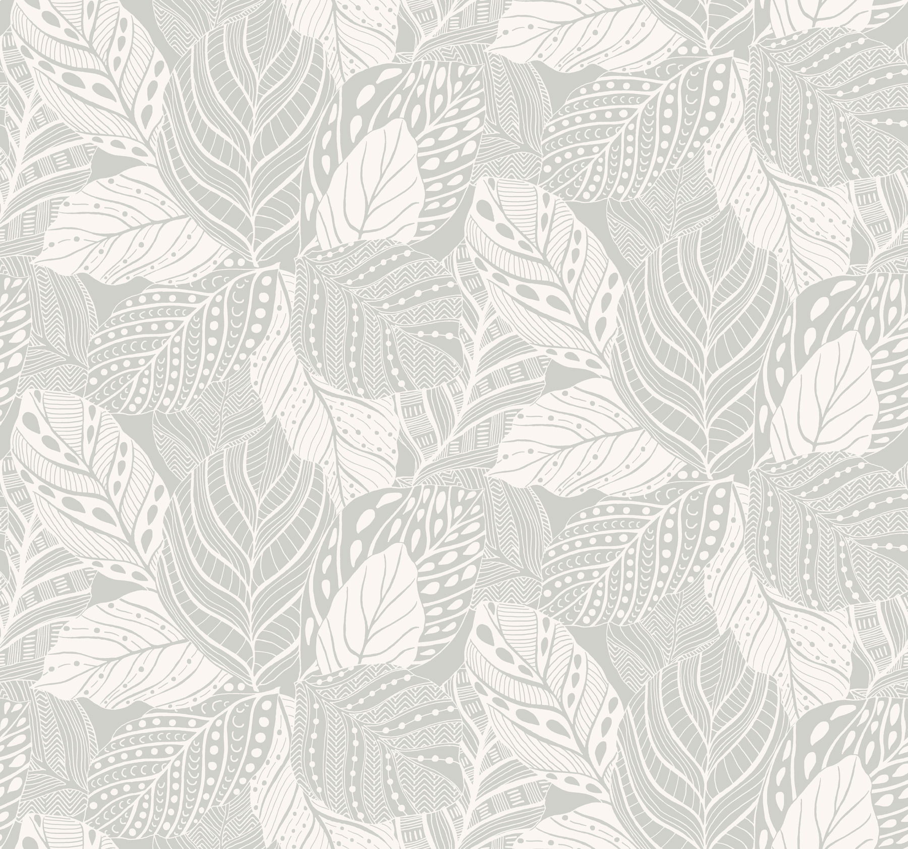 Vinca Grey Wallpaper large image 