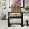 Rehema Black Dining Chair, by Uttermost, 24.5" width x 37.8" height x 25" depth thumbnail 4