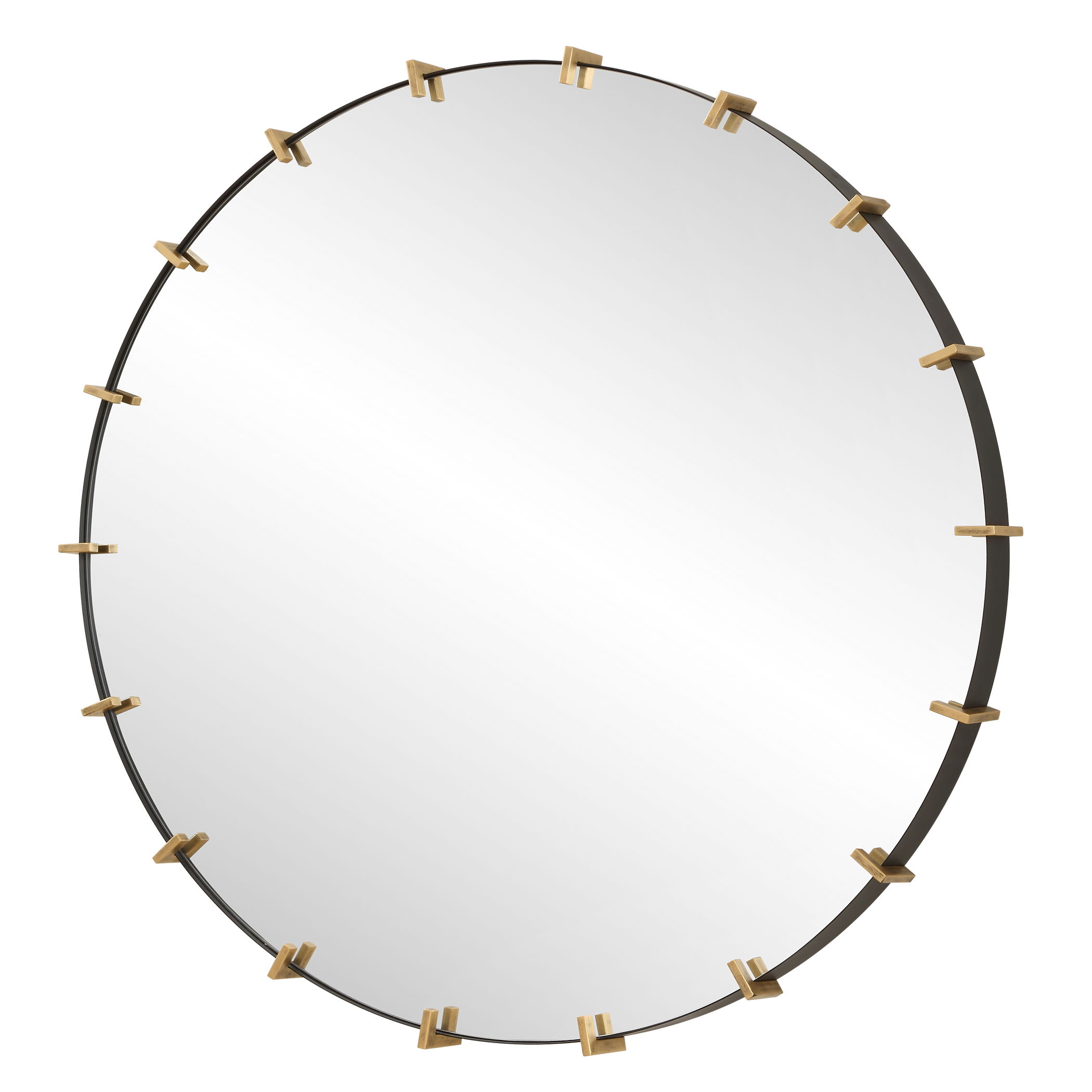 Pali Industrial Round Mirror large image 