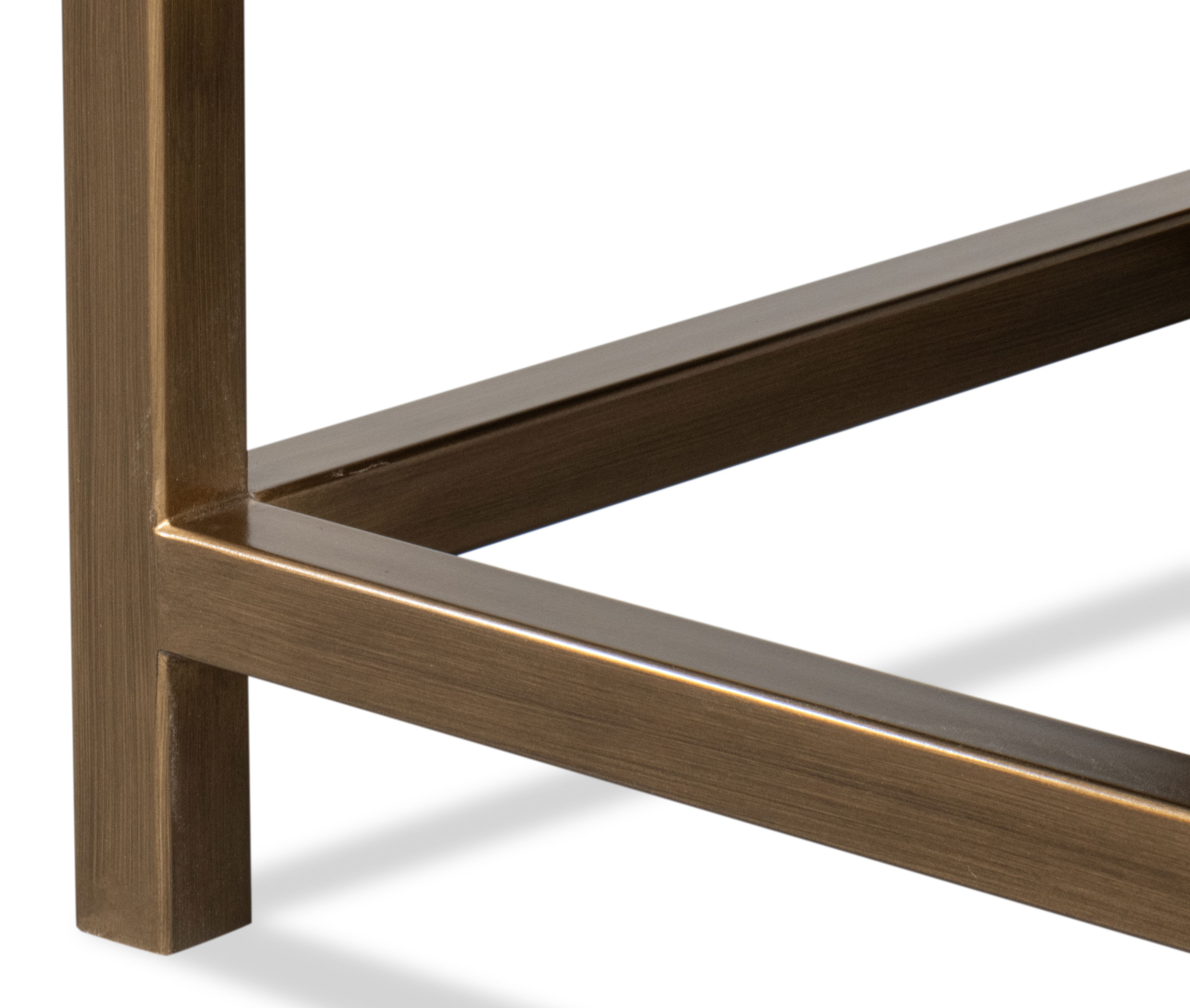 Gideon Shagreen Side Table, Mushroom large image 