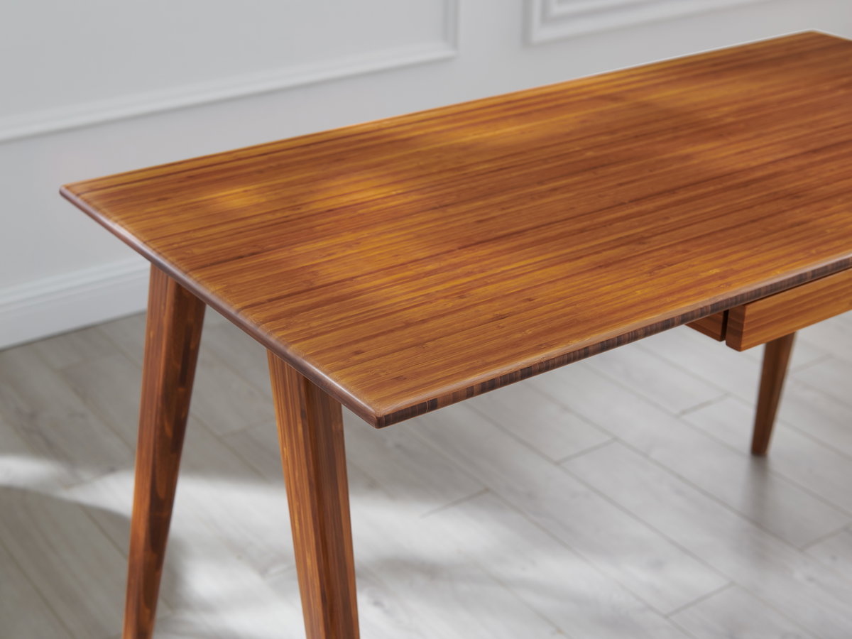 Studio Plus Desk Amber, Writing Desk by Greenington, 48" length x 24" width x 29.5" height View 7