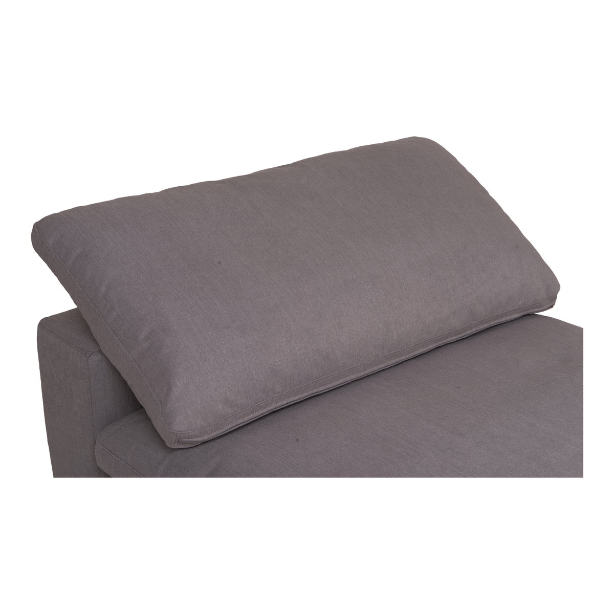 Clay Slipper Chair Light Grey, Accent Chair by Moe's Home, 44.5" width x 32.5" height x 44.5" depth View 6