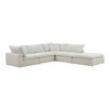 Clay Dream Modular Sectional Coastside Sand, Sectional Sofa by Moe's Home, 133.5" width x 32" height x 133.5" depth thumbnail 2