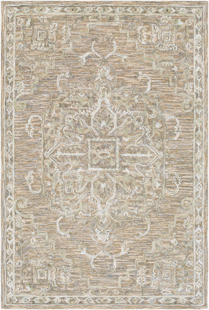 Shelby Handmade Rug, by Surya, 1'6" length x 1'6" width