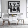 Klismos Accent Chair Set Of 2, by Uttermost, 21" width x 36" height x 24" depth thumbnail 2