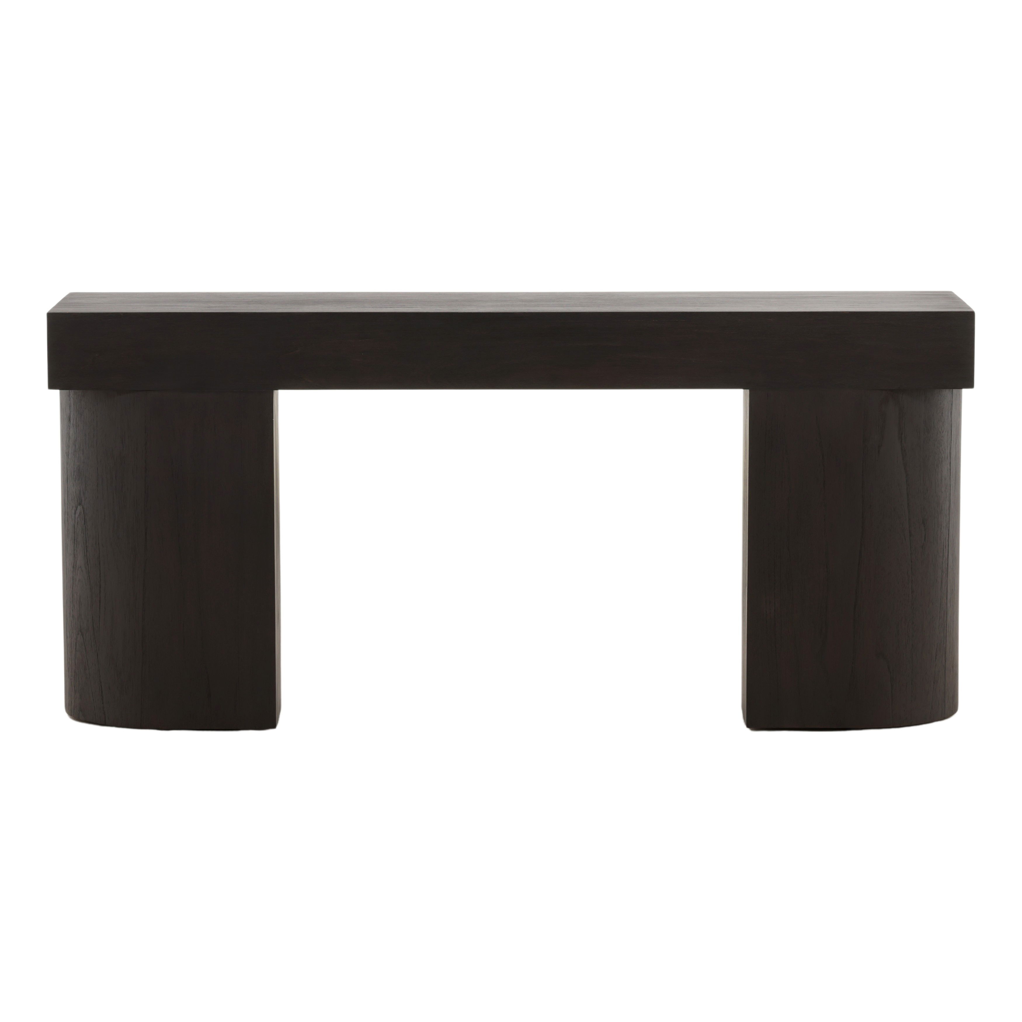 Juna Console Table Dark Brown large image 