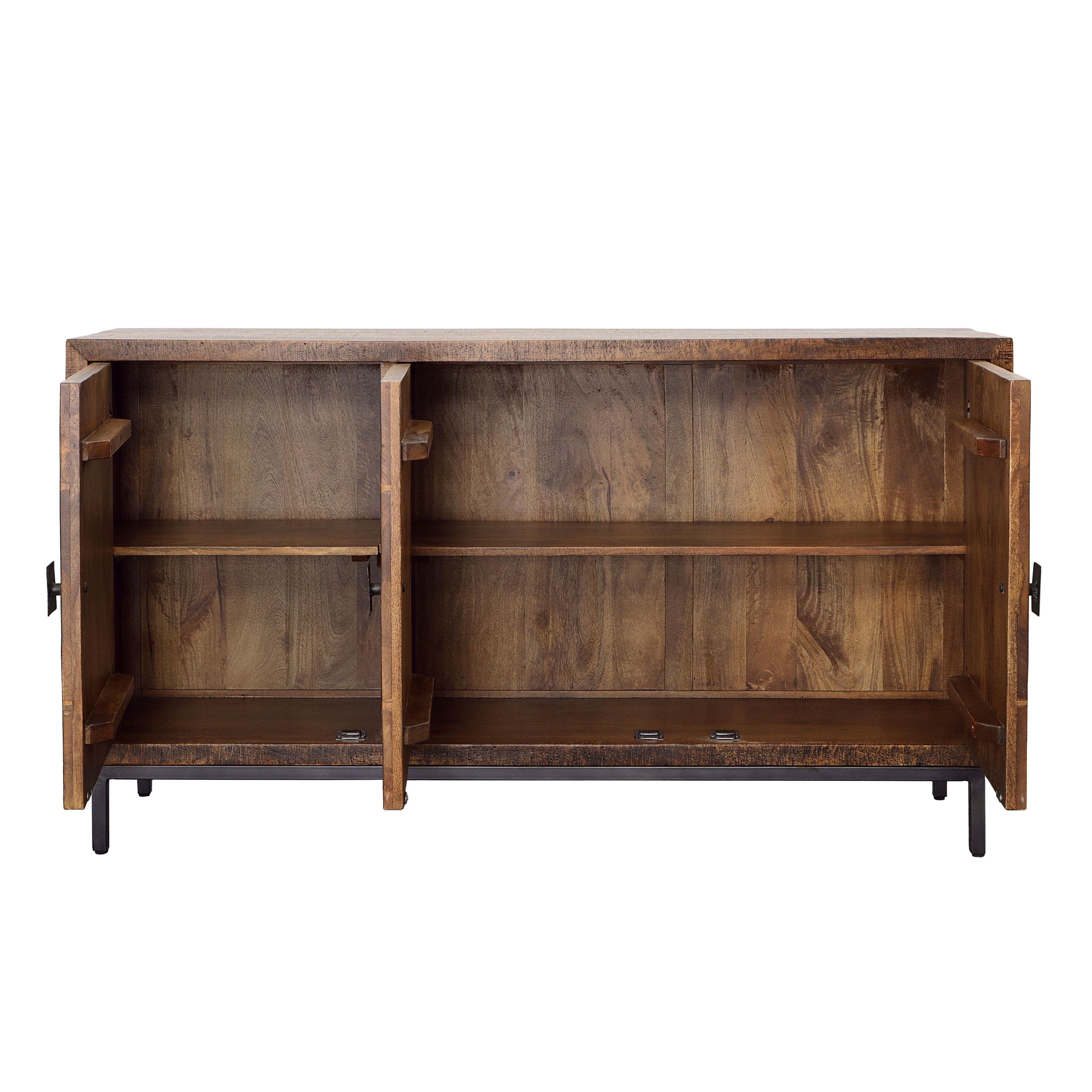 Bratman Sideboard, Sideboards & Buffet by Dovetail, 63" width x 35" height x 18" depth View 5