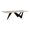 Bird Dining Table Large Natural, by Moe's Home, 110" width x 30" height x 42" depth thumbnail 2