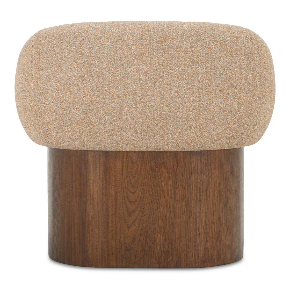 Otto Accent Chair Flecked Tan, by Moe's Home, 33.27" width x 29.5" height x 29.7" depth View 4