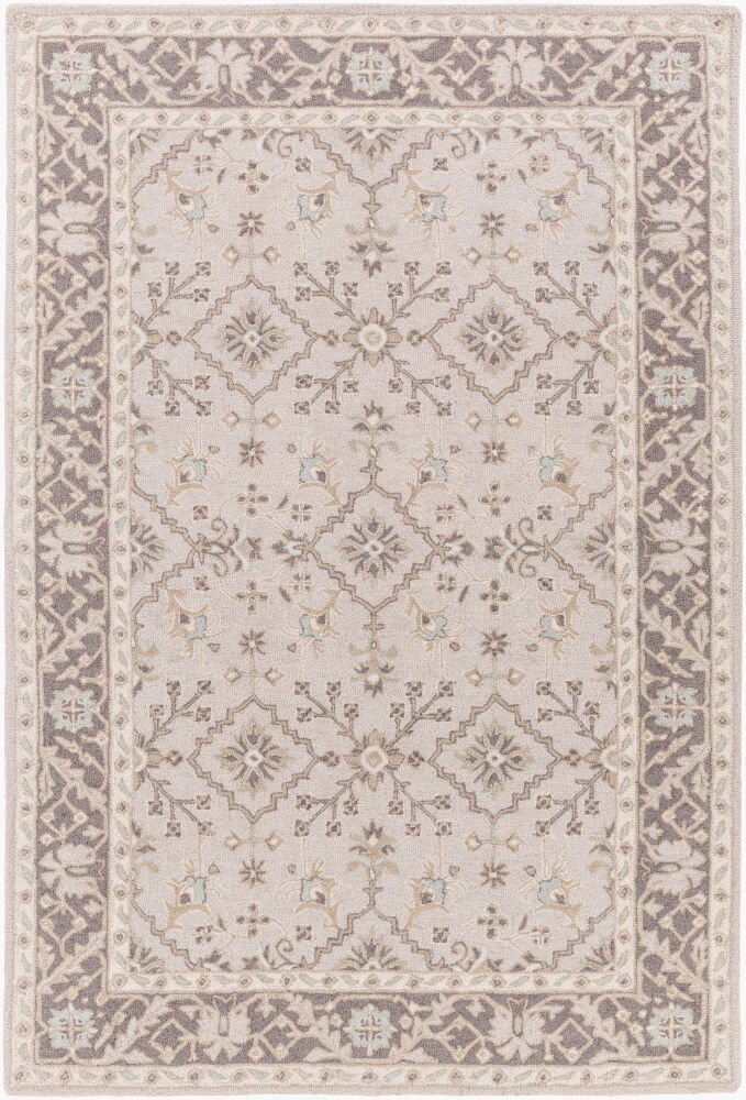 Castille Handmade Rug, by Surya, 1'6" length x 1'6" width