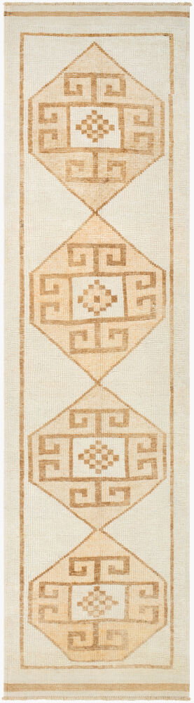 Antique One of a Kind Handmade Rug, by Surya, 12' length x 3' width