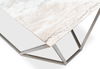 Trapezoid Coffee Table, Marble Top thumbnail 4