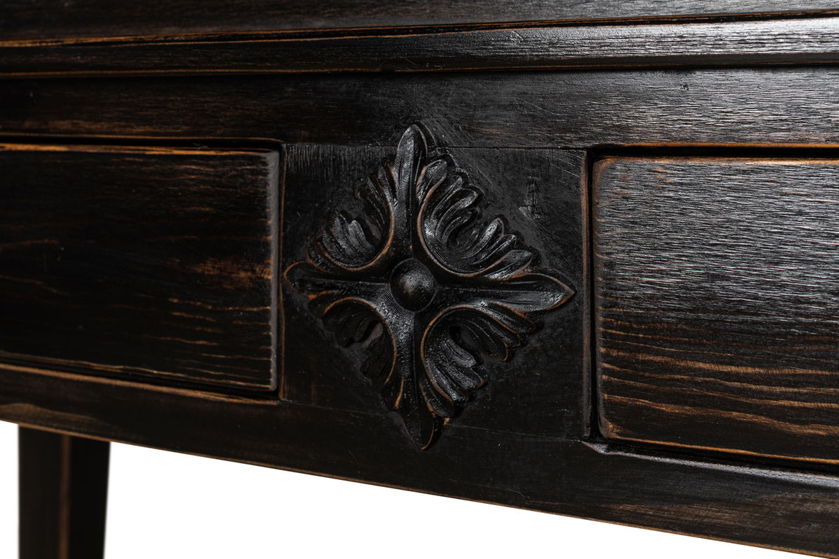 Beacon Hill Display Case  Ebony, by Sarreid, 1'5" length x 7'4" width x 7'1" height View 7