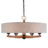 Woodall 6 Light Drum Chandelier 0 Woodall 6 Light Drum Chandelier thumbnail 0