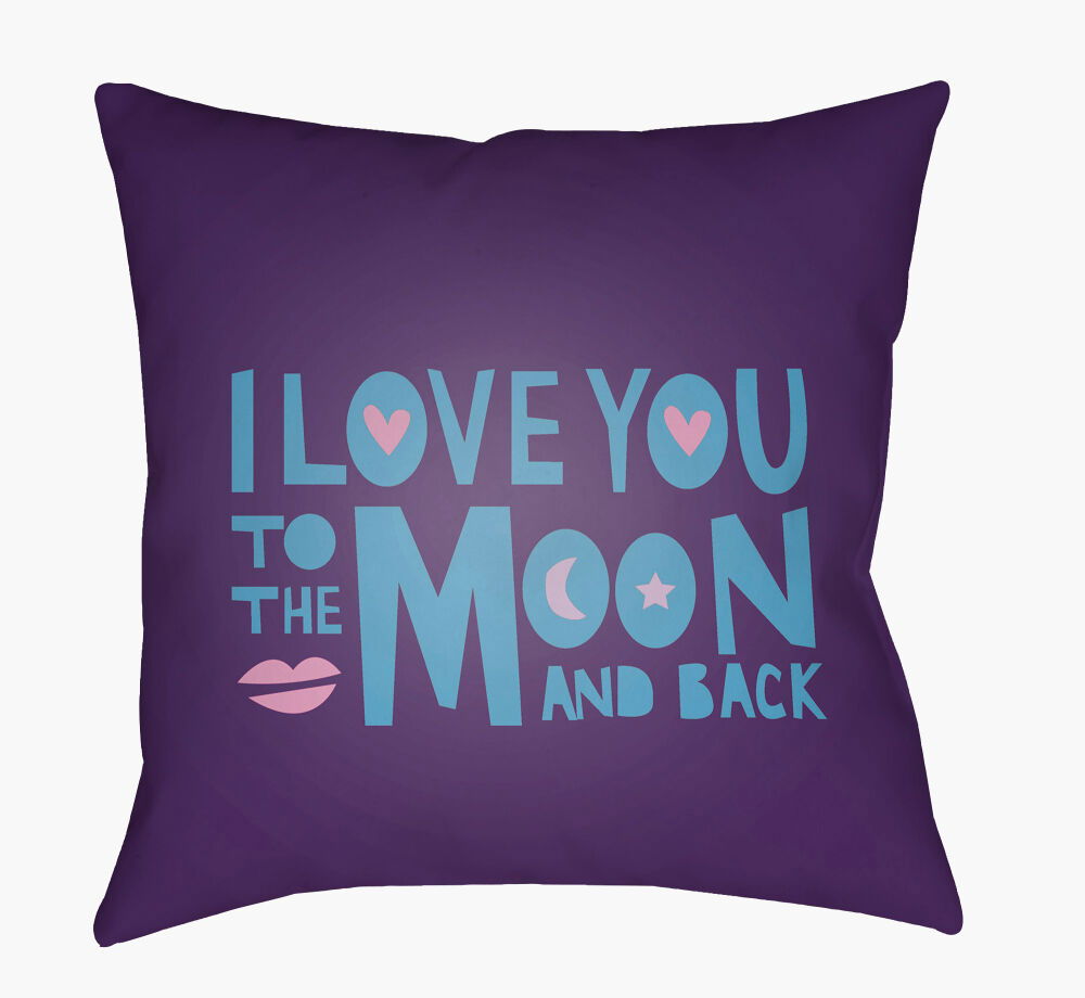 Love To Moon Accent Pillow large image 