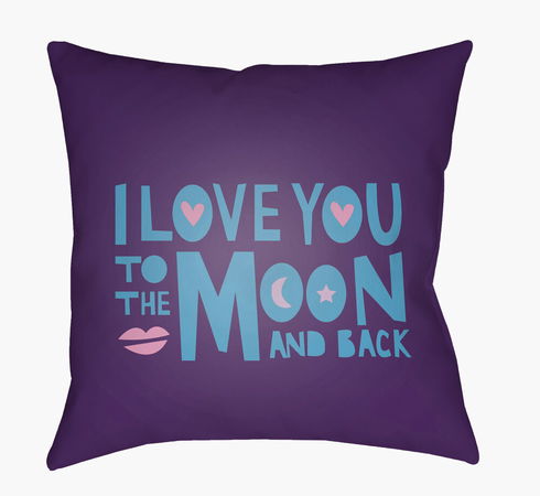 Love To Moon Accent Pillow