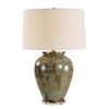 Olisa Brown Green Table Lamp, by Uttermost, 17" width x 25" height x 17" depth thumbnail 1