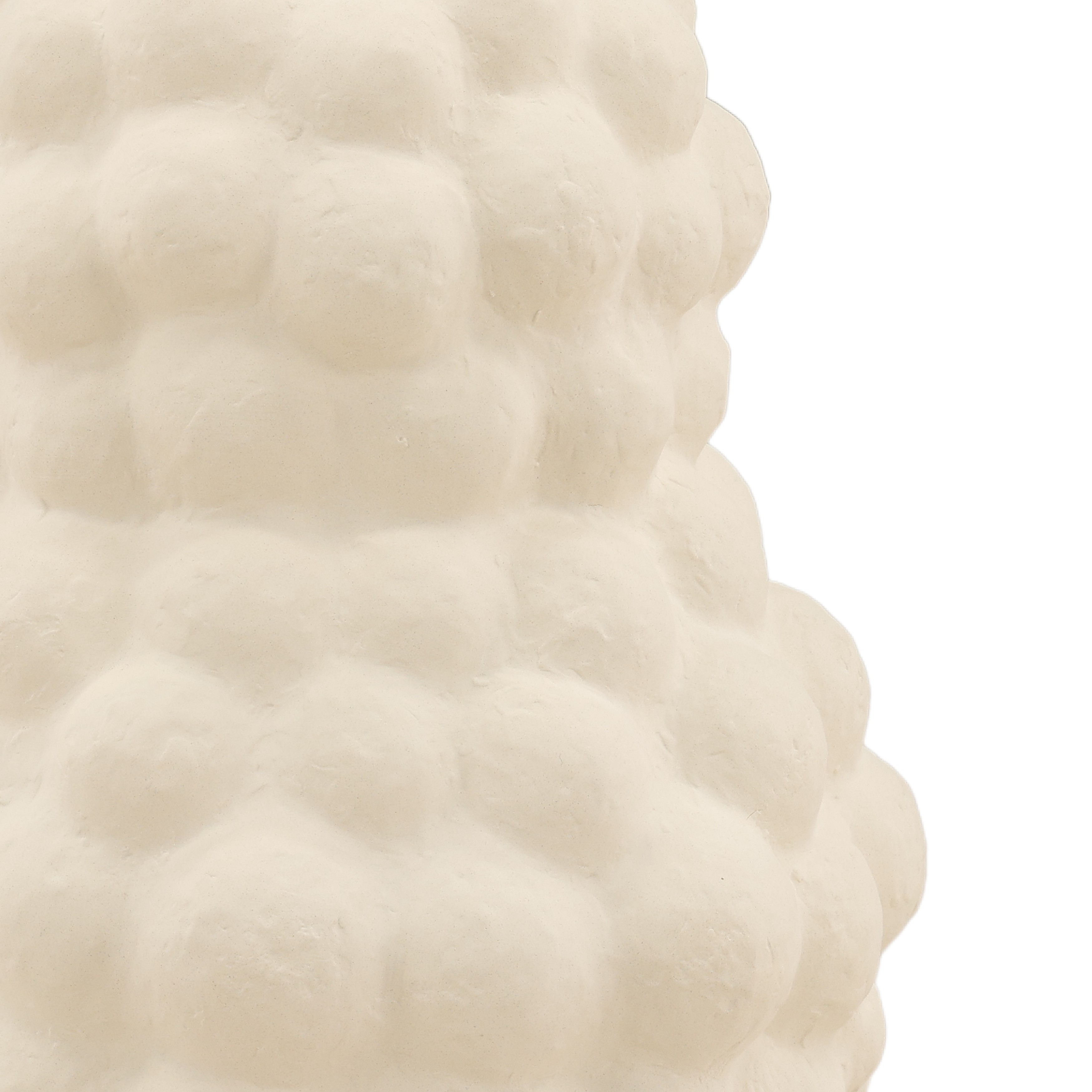 Delphia Vase Ivory, Decor by Dovetail, 11.42" width x 16.93" height x 11.42" depth View 2