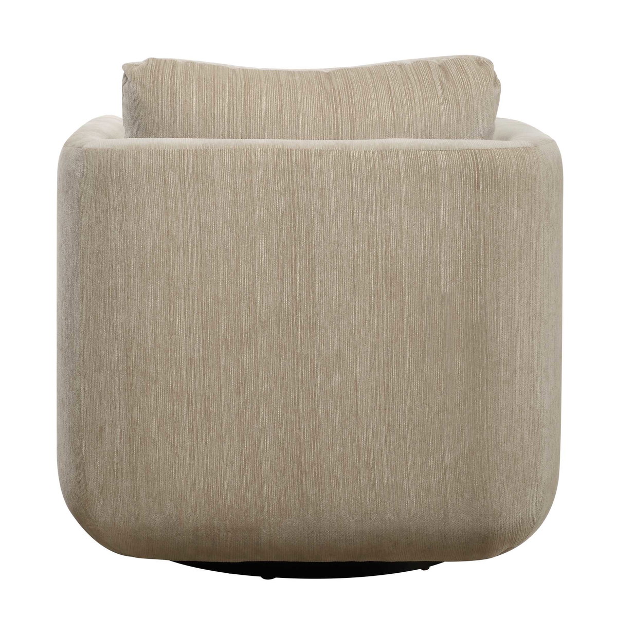 Abound Porcelain Swivel Chair, Accent Chair by Uttermost, 29.6" width x 26.5" height x 32" depth View 7