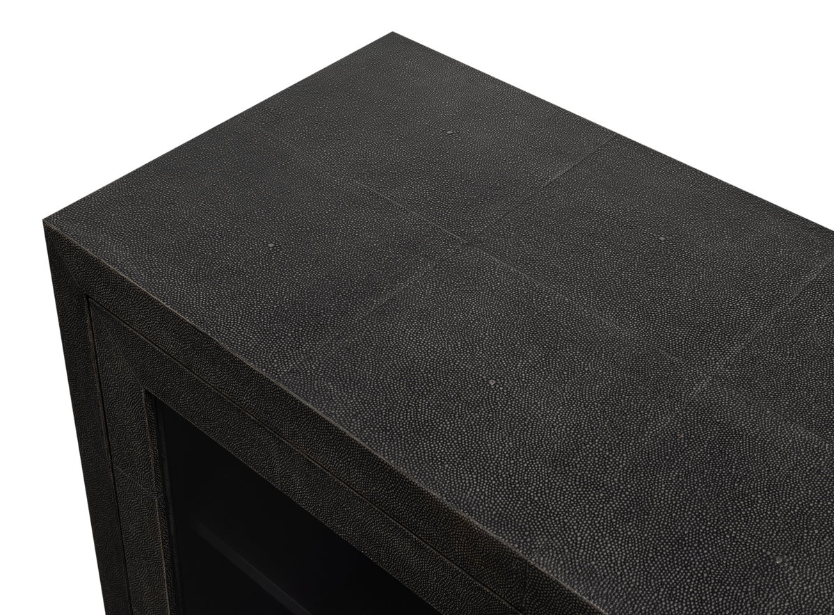 Desmond Sideboard Shagreen Antique Grey, by Sarreid, 1'6" length x 8'4" width x 2'10" height View 10
