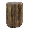 Peaks And Valleys Gold Accent Table thumbnail 0