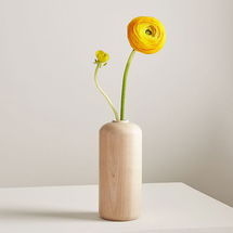 Online Designer Combined Living/Dining Melanie Abrantes Hardwood Vase, Tall, Maple