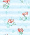 Disney The Little Mermaid Swim Teal Wallpaper, by York Wall, 33' length x 1'8.5" width x 0.02" depth thumbnail 1
