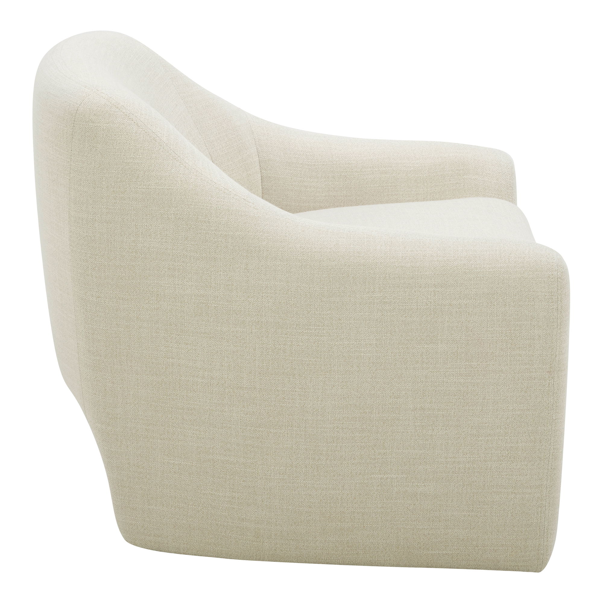 Kenzie Accent Chair Dune, by Moe's Home, 33.75" width x 29.25" height x 31" depth View 3