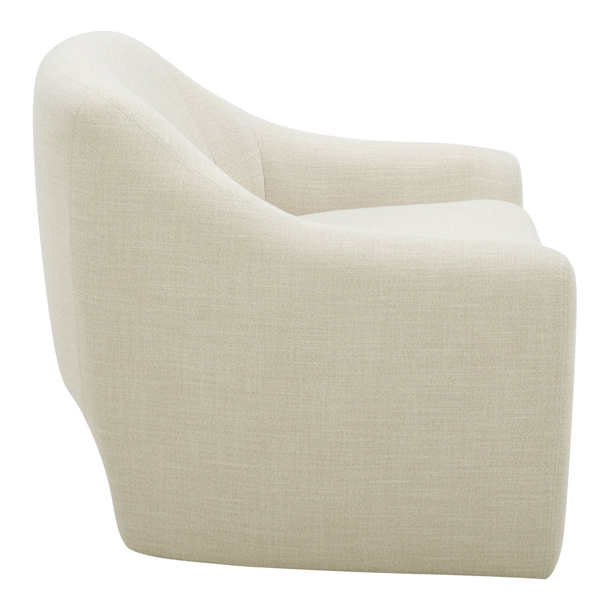 Kenzie Accent Chair Dune, by Moe's Home, 33.75" width x 29.25" height x 31" depth View 3