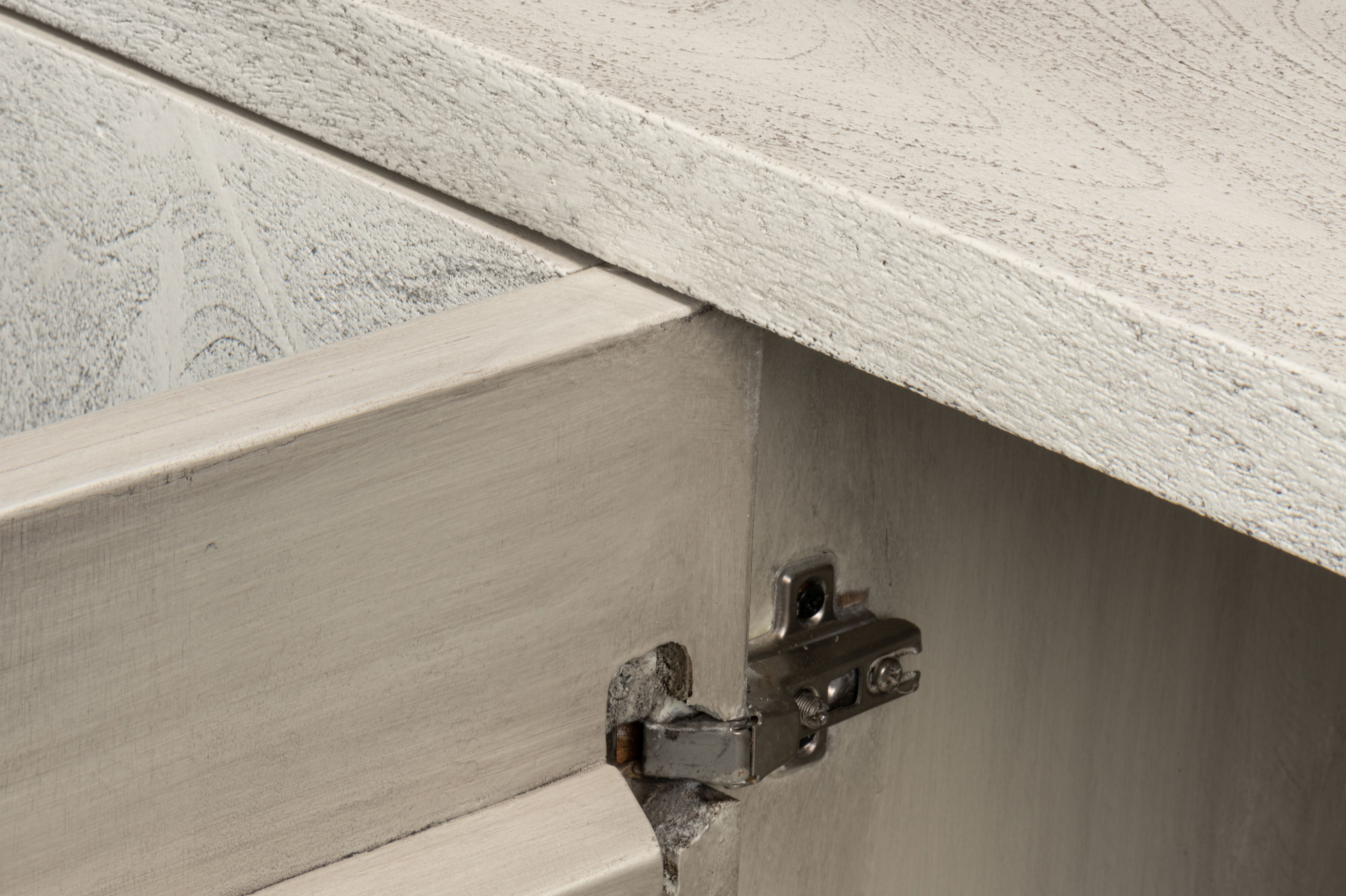 Bricka Three Door Sideboard, Cabinets & Sideboard by Sarreid, 70" length x 18" width x 35" height View 6