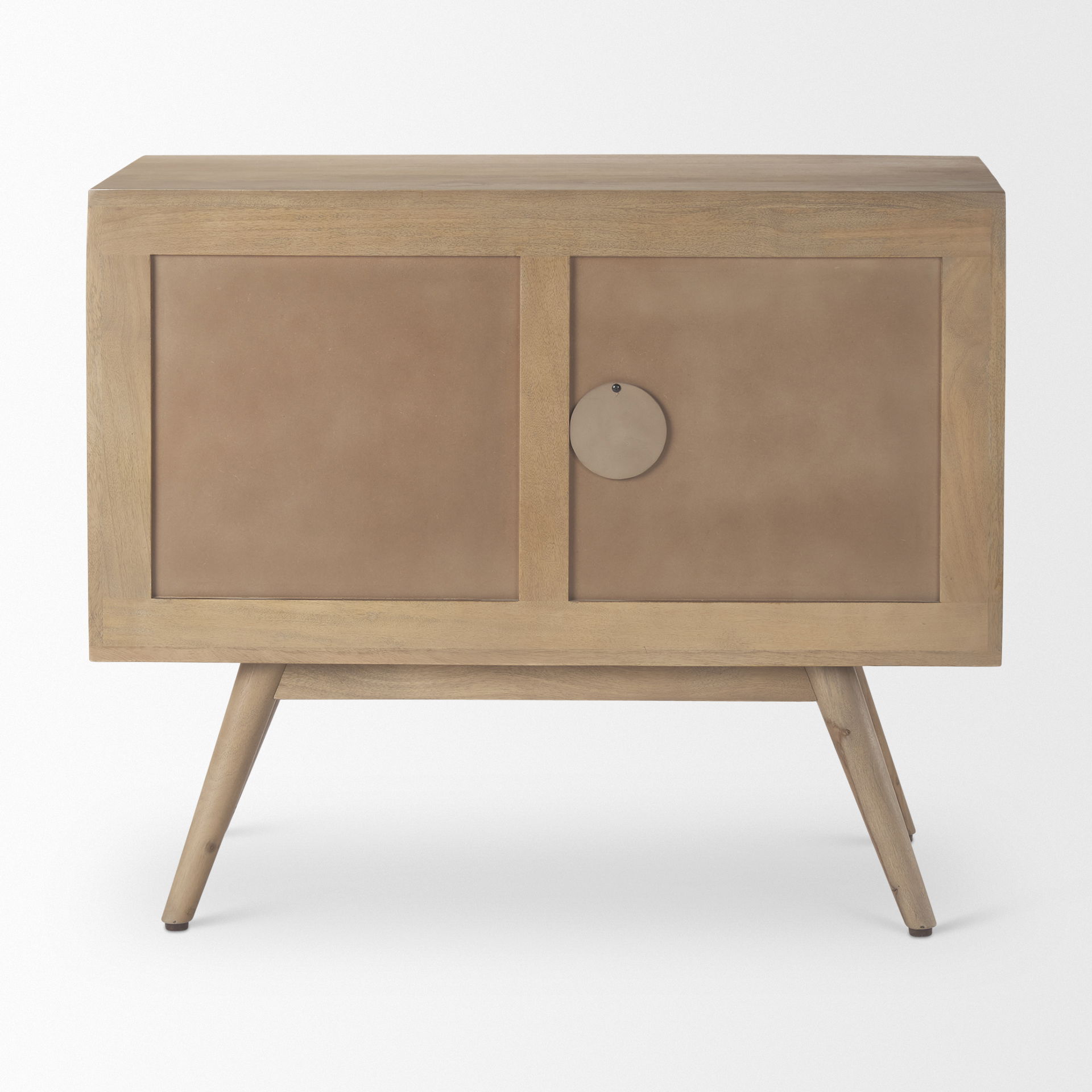 Sable  Light Brown Wood Accent Cabinet large image 