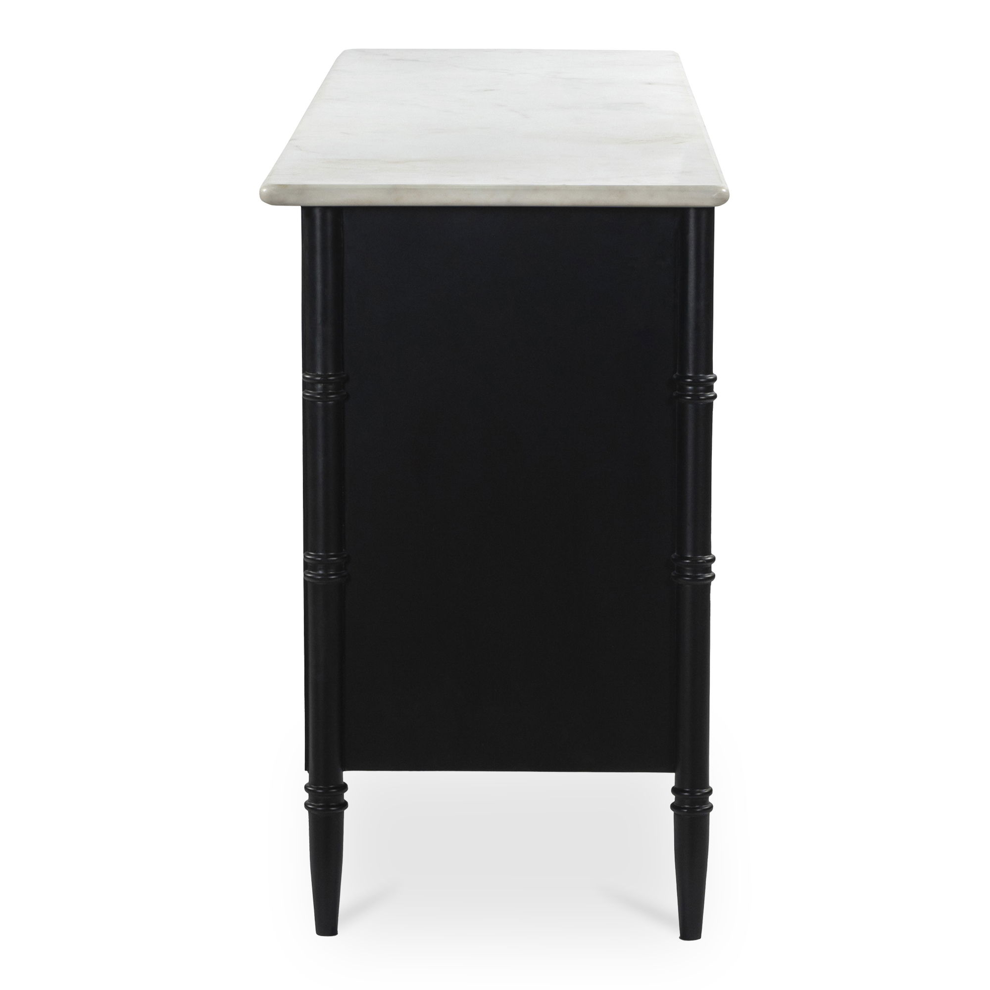 Eleanor 6 Drawer Dresser Black large image 