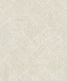Online Designer Hallway/Entry Marquetry Beige Tile Wallpaper