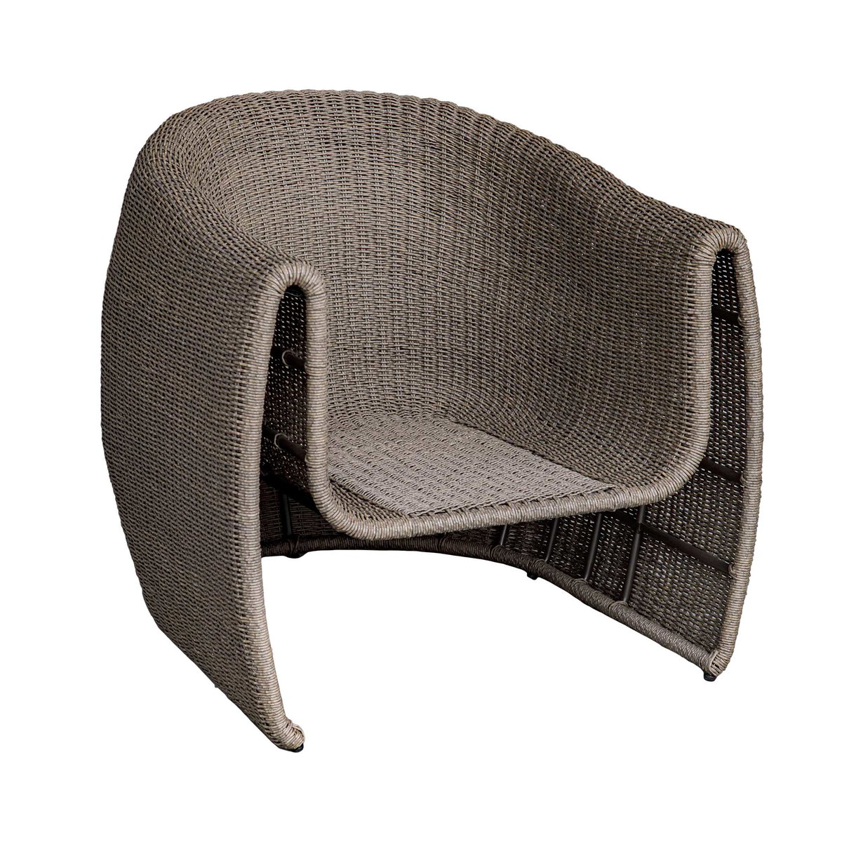 Tropic Outdoor Lounge Chair, Furniture by Uttermost, 32" width x 30.75" height x 36.5" depth View 9