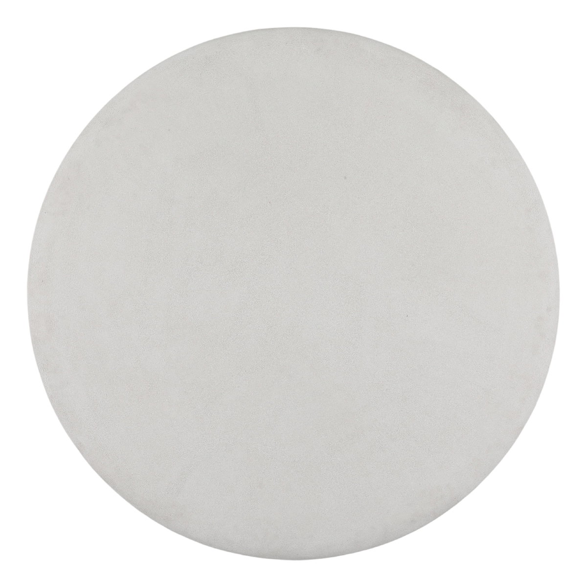 Jemina Outdoor Dining Table White, by Dovetail, 48" width x 30" height x 48" diameter x 48" depth View 2