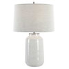 Odawa White Farmhouse Table Lamp, by Uttermost, 1'5" width x 2'1.75" height x 1'5" depth thumbnail 1