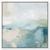 Turquoise Echoes I (No Embellishment), Art by Oliver Gal,  40x40 thumbnail 1