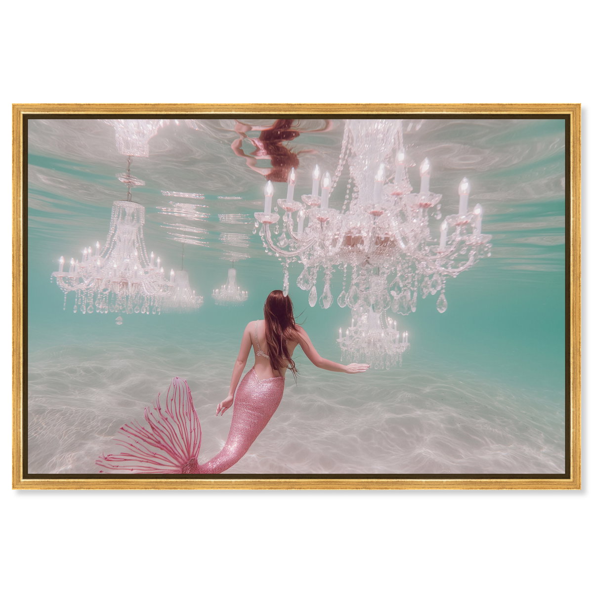 Lost City of Mermaids II (No Embellishment), Art by Oliver Gal,  45x30 View 1