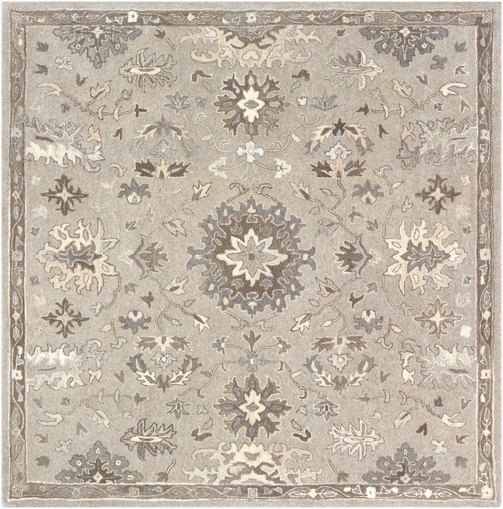 Caesar Handmade Rug, by Surya, 8' length x 8' width