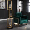 Cielo Staggered Rectangles Floor Lamp, by Uttermost, 1'2" width x 5'4.25" height x 8" depth thumbnail 6