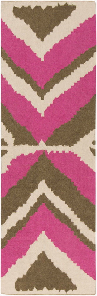 Alameda Handmade Rug, by Surya, 8' length x 2'6" width